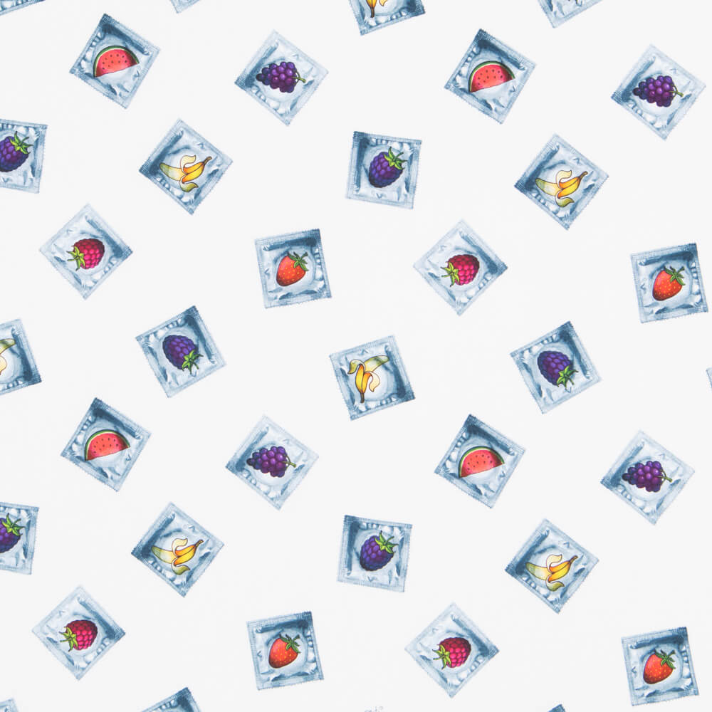 Popeline Condoms Blanc - Ribes y Casals