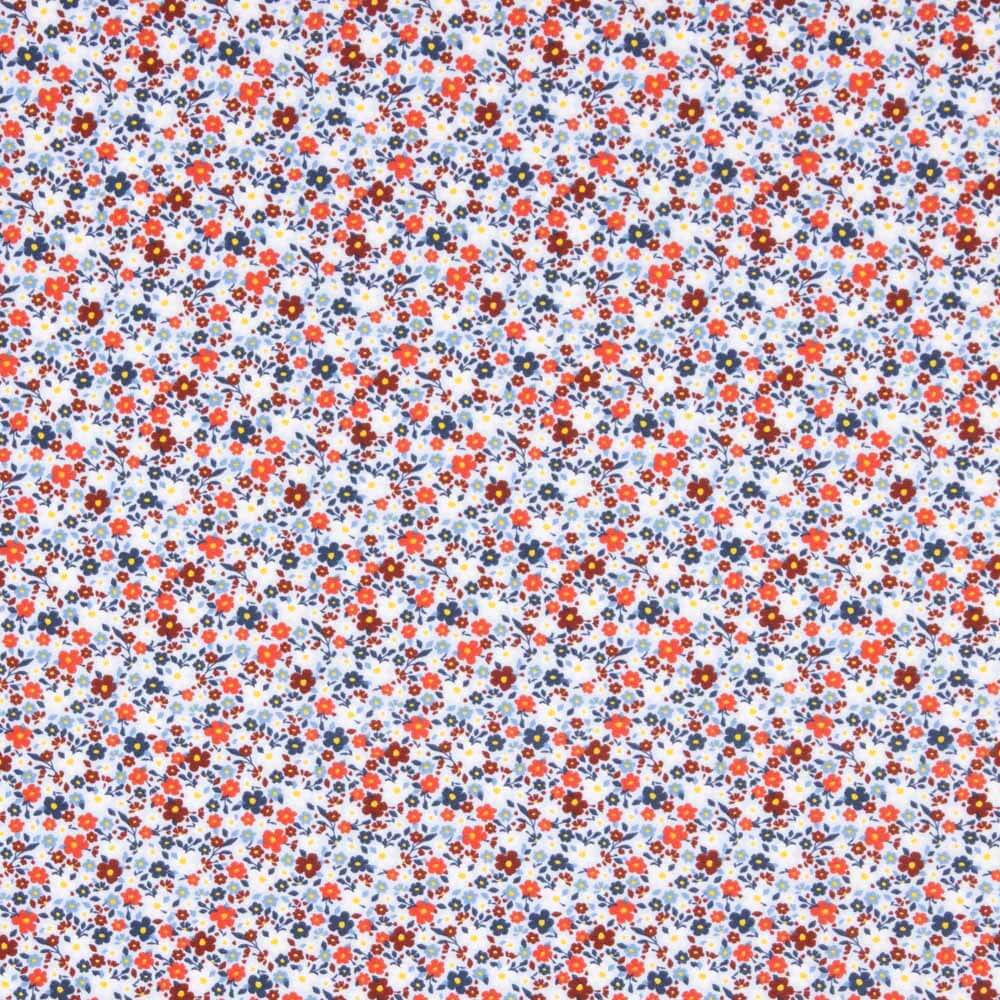 Popeline de Coton Fleur Nuria - Ribes y Casals