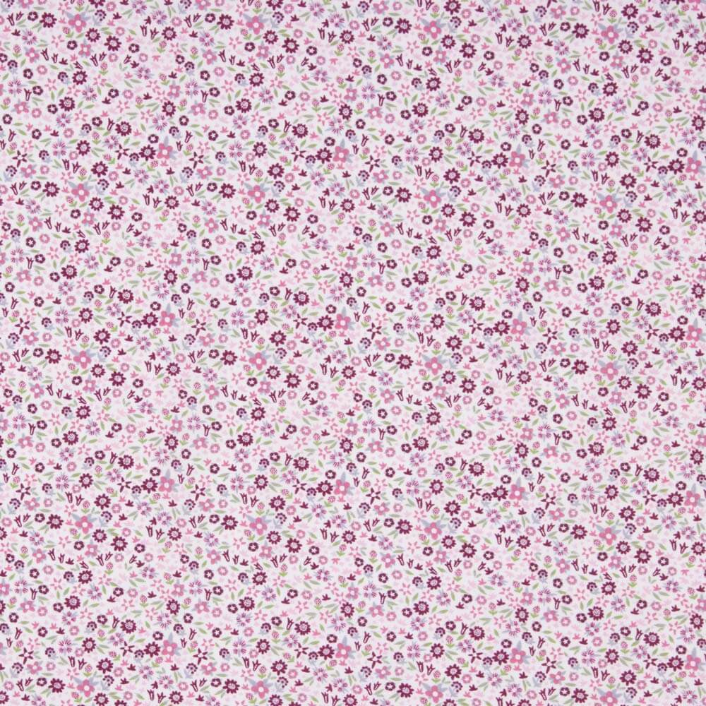 Popeline Coton Fleur Barbara - Ribes y Casals