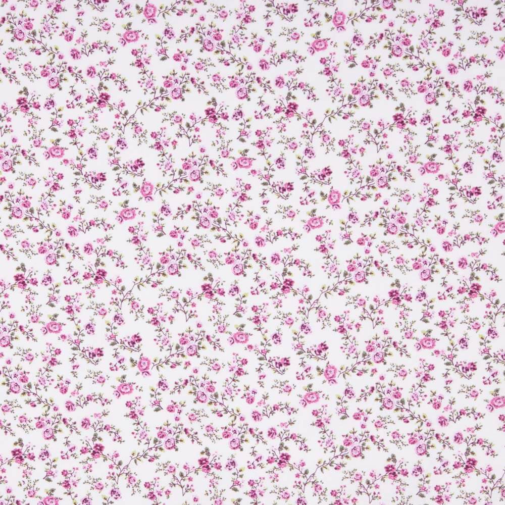 Gala de fleurs en popeline de coton - Ribes y Casals