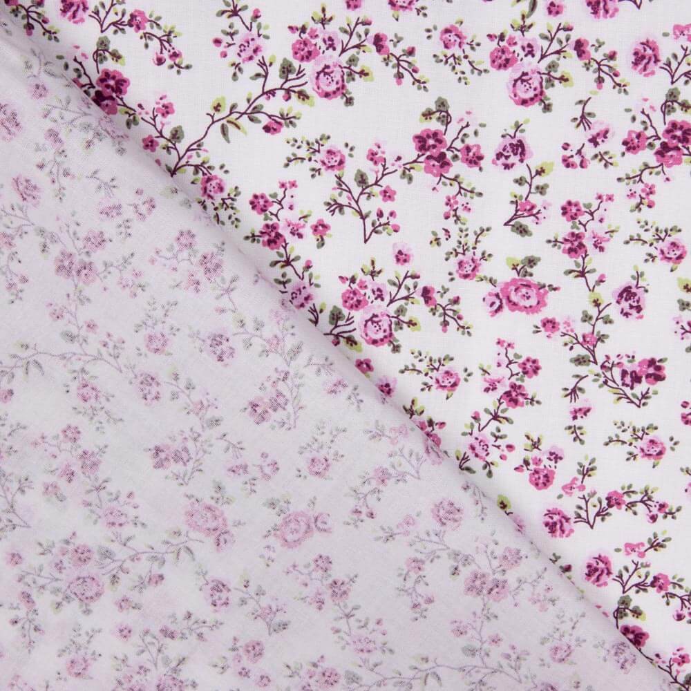 Gala de fleurs en popeline de coton - Ribes y Casals