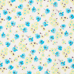 Jacquard Polyester Fleur Lime - Ribes y Casals