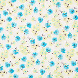 Jacquard Polyester Fleur Lime - Ribes y Casals