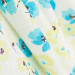 Jacquard Polyester Fleur Lime - Ribes y Casals