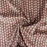 Mat Satin Rose Fleurs - Ribes y Casals