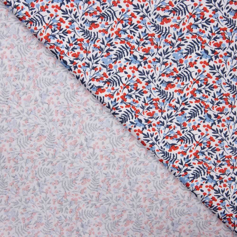 Popeline de coton Paula Flower - Ribes y Casals