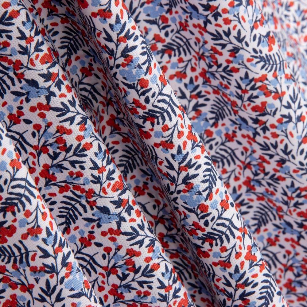 Popeline de coton Paula Flower - Ribes y Casals