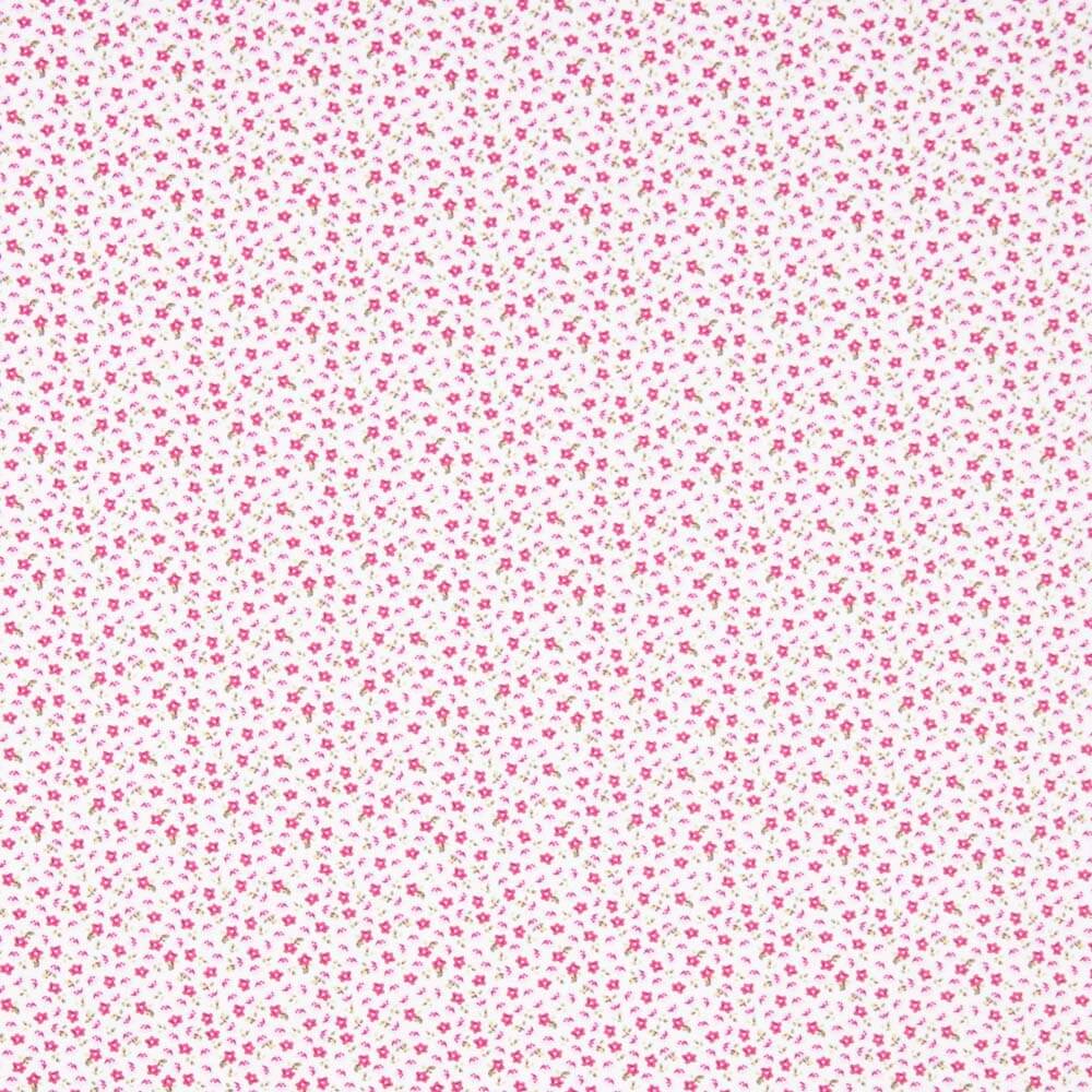 Popeline de coton à fleurs légères - Ribes y Casals