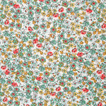 Popeline Viscose Fleur Blanche - Ribes y Casals