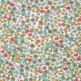 Popeline Viscose Fleur Blanche - Ribes y Casals