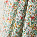 Popeline Viscose Fleur Blanche - Ribes y Casals