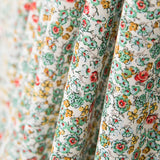 Popeline Viscose Fleur Blanche - Ribes y Casals