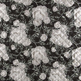 Tissu Matelassé Brocart Argent - Ribes y Casals