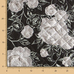 Tissu Matelassé Brocart Argent - Ribes y Casals