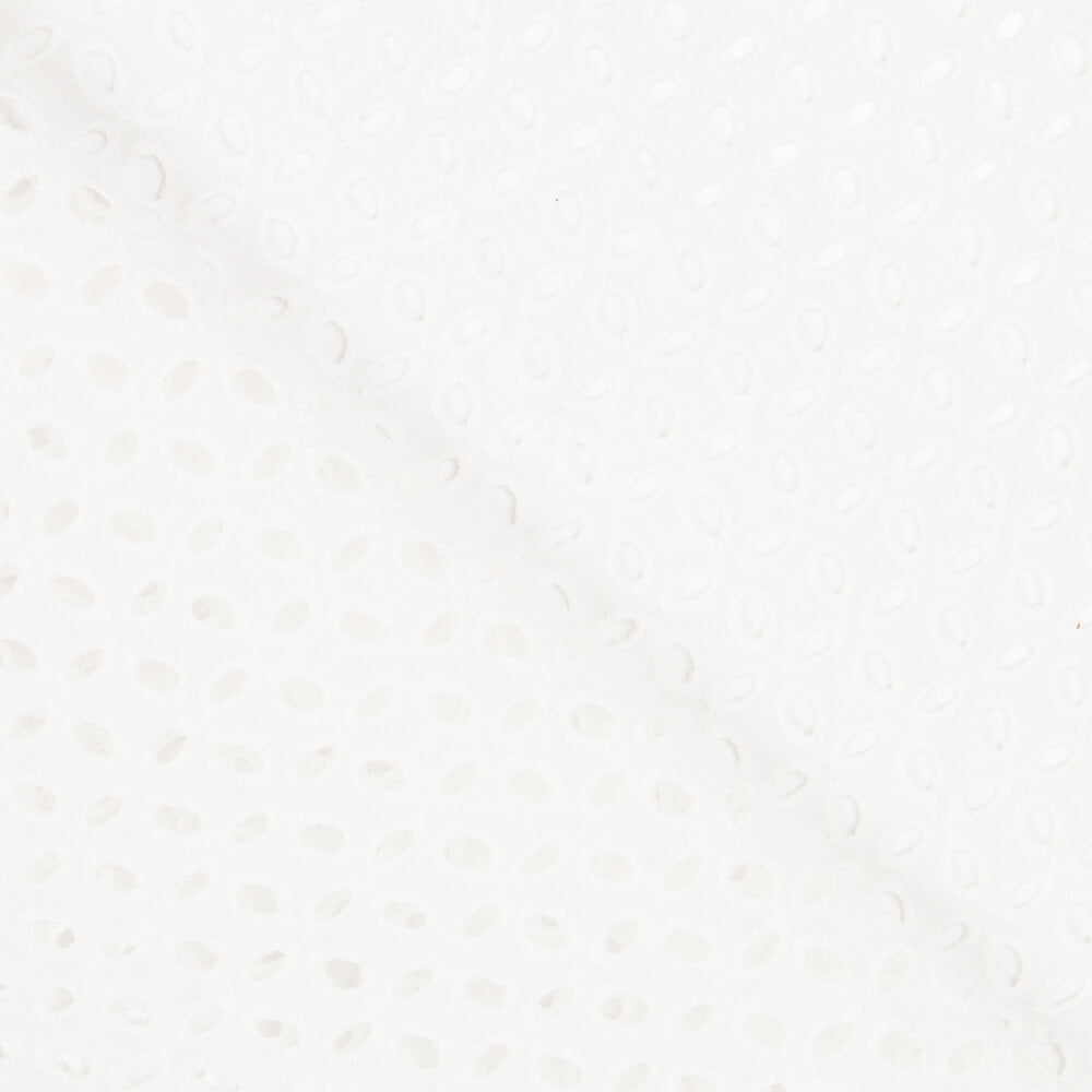 Tissu Broderie Suisse Croix Blanc Cassé - Ribes y Casals