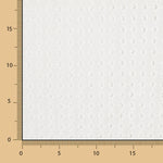 Tissu Broderie Suisse Carreaux Blanc Cassé - Ribes y Casals