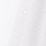 Tissu Broderie Suisse Maxi Fleurs Blanc - Ribes y Casals