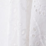 Tissu Broderie Suisse Branches Blanc Cassé - Ribes y Casals