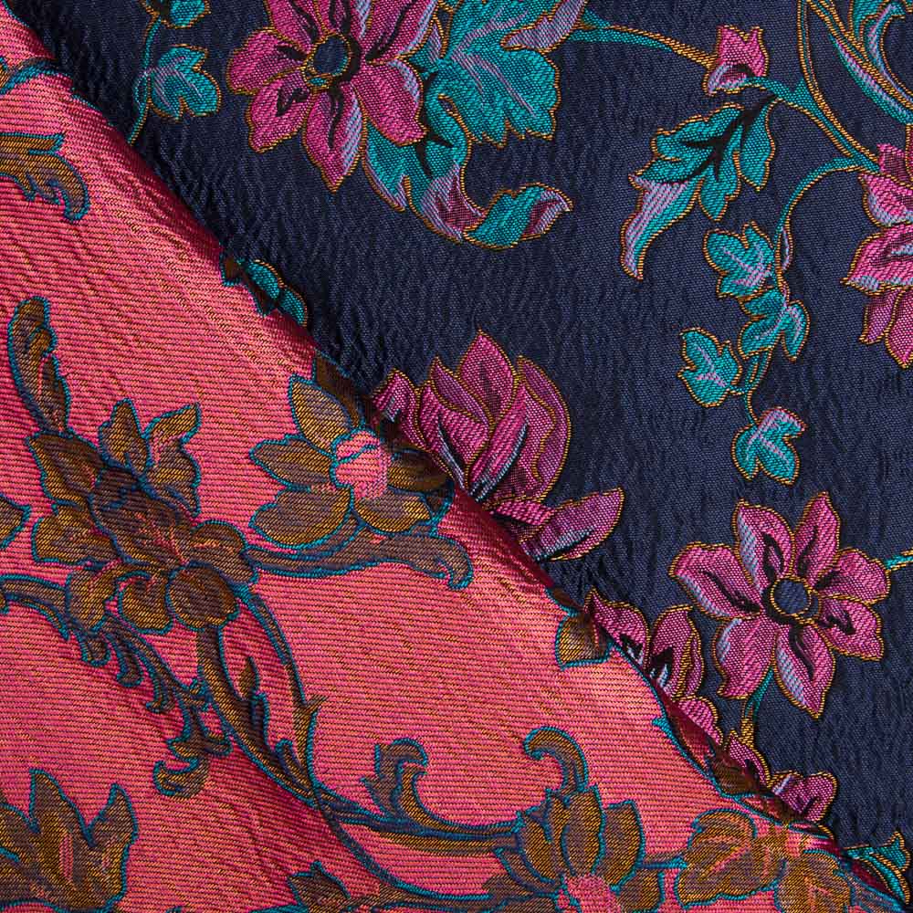 Brocart Fleurs Fuchsia - Ribes y Casals