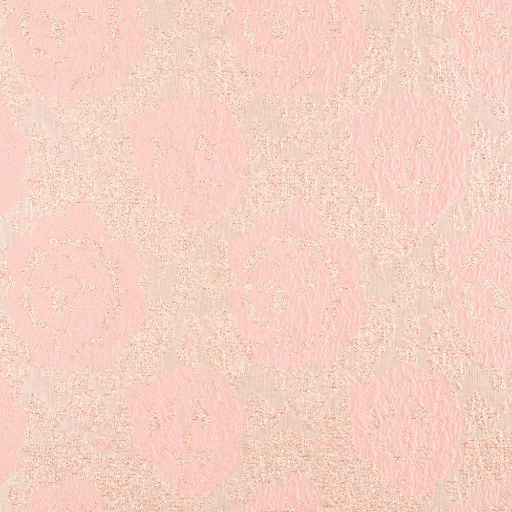 Tissu Brocart Maxi Fleur Doré - Ribes y Casals