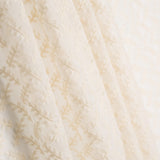 Gaze Polyester Broderie Branches Ecru - Ribes y Casals
