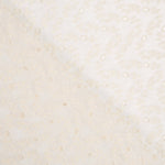 Gaze Polyester Broderie Fleur Ecru - Ribes y Casals