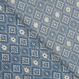 Coton Denim Broderie Mosaïque - Ribes y Casals