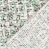 Tela Chanel Verde Lurex - Ribes y Casals