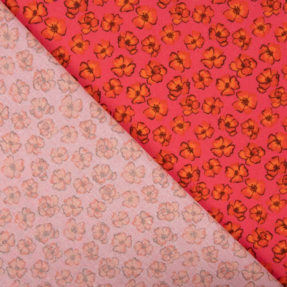 Viscose Trèfle Framboise - Ribes y Casals