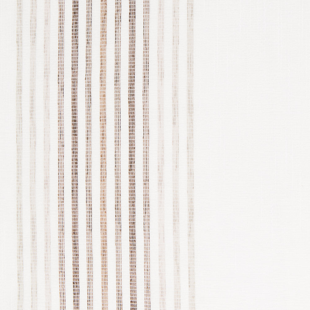 Tissu Rideau Beige A Rayures Multiples Coupon 200x280 Cm - Ribes y Casals