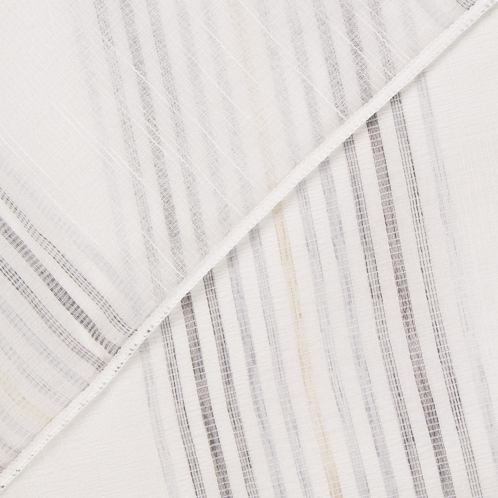 Tissu Rideaux Multi Rayure Marron - Ribes y Casals