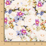 Viscose Fleurs Ecru - Ribes y Casals