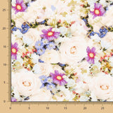 Viscose Fleurs Ecru - Ribes y Casals