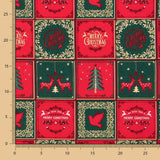 Coton Carreaux Joyeux Noël - Ribes y Casals