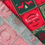 Coton Carreaux Joyeux Noël - Ribes y Casals