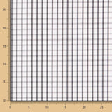 Sergé Noir Carreaux - Ribes y Casals