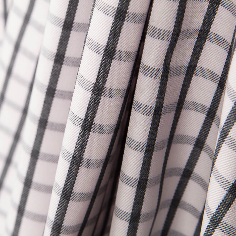 Sergé Noir Carreaux - Ribes y Casals