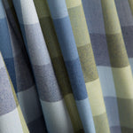 Sergé Carreaux Bleu Vert - Ribes y Casals