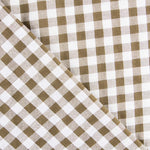 Seersucker Carreaux Maxi Kaki - Ribes y Casals