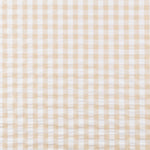 Seersucker Carreaux Maxi Camel - Ribes y Casals