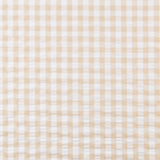 Seersucker Carreaux Maxi Camel - Ribes y Casals