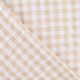 Seersucker Carreaux Maxi Camel - Ribes y Casals