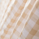 Seersucker Carreaux Maxi Camel - Ribes y Casals