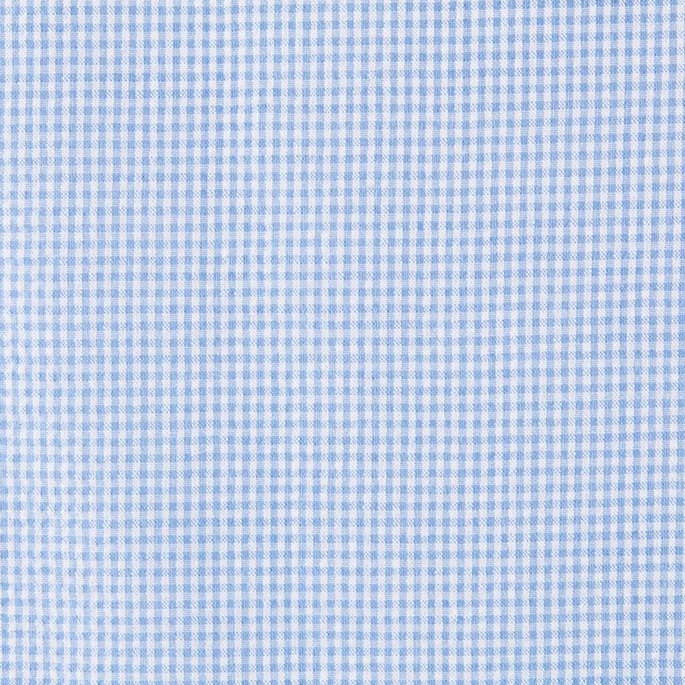 Seersucker Carreaux Mini Bleu Mix - Ribes y Casals