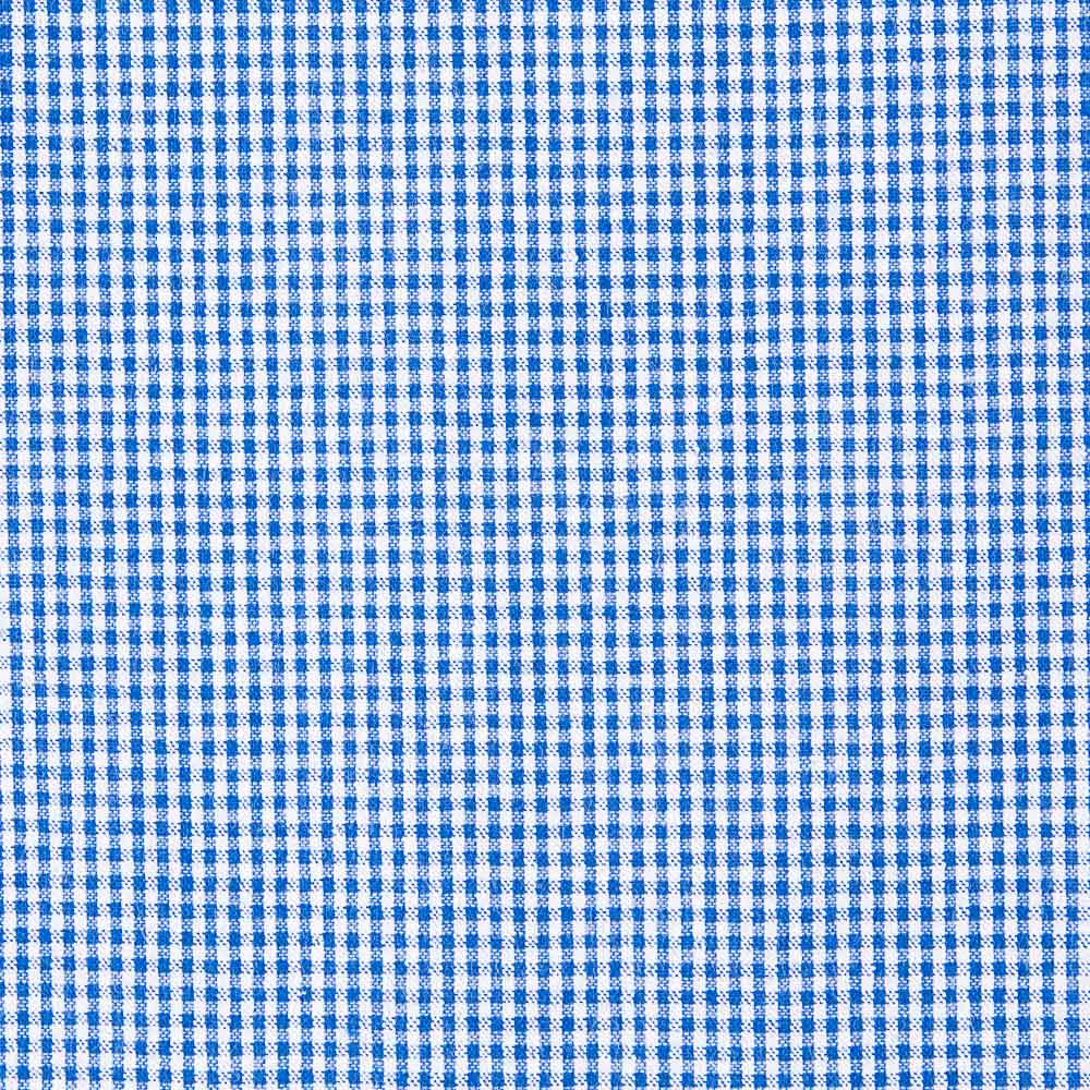 Seersucker Carreaux Mini Bleu Foncé Mix - Ribes y Casals