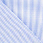 Seersucker Carreaux Mini Bleu - Ribes y Casals