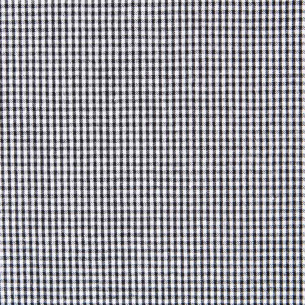 Seersucker Carreaux Mini Noir Mix - Ribes y Casals