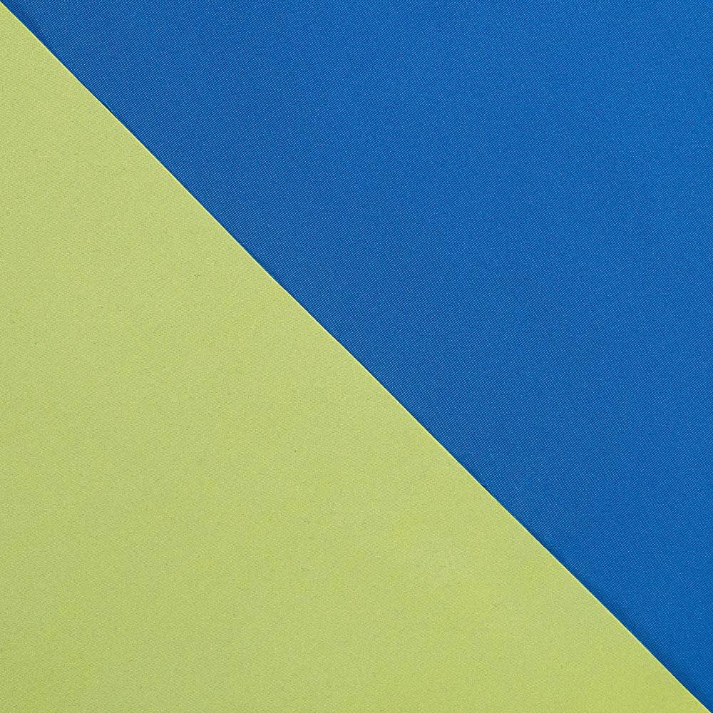 Taffetas Réversible Vert-Bleu - Ribes y Casals