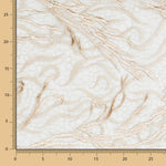 Tissu Dentelle Branches Doré - Ribes y Casals