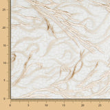 Tissu Dentelle Branches Doré - Ribes y Casals